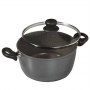 Stoneline | XXL Cooking pot | 7195 | 5 L | die-cast aluminium | Grey | Lid included - 2